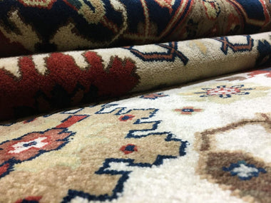 Indian Rug Hand Knotted Oriental Rug Mahal Oriental Large Area Rug 8' x 10'3