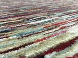 Indian Rug Hand Knotted Oriental Rug Modern Design Oriental Small Area Rug 4'X5'10
