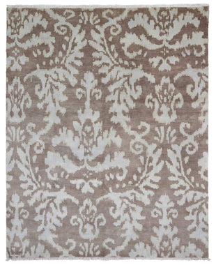 Indian Rug Hand Knotted Oriental Rug Modern Oriental Rug 8'X9'10