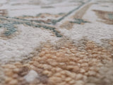 Indian Rug Hand Knotted Oriental Rug Oriental Oushak Runner 2'7X17'6