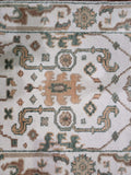 Indian Rug Hand Knotted Oriental Rug Oriental Oushak Runner 2'7X17'6