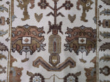 Indian Rug Hand Knotted Oriental Rug Oriental Oushak Runner 2'8X17'6