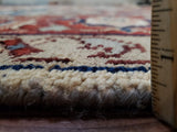Indian Rug Hand Knotted Oriental Rug Oriental Serapi Area Rug 9'x11'11