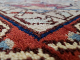 Indian Rug Hand Knotted Oriental Rug Oriental Serapi Area Rug 9'x11'11