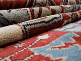 Indian Rug Hand Knotted Oriental Rug Oriental Serapi Area Rug 9'x11'11