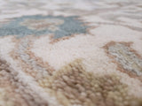 Indian Rug Hand Knotted Oriental Rug Oushak Oriental Area Rug 4'1X6'
