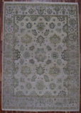 Indian Rug Hand Knotted Oriental Rug Oushak Oriental Large Area Rug 8'10X12'1