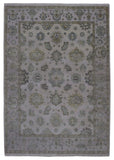 Indian Rug Hand Knotted Oriental Rug Oushak Oriental Large Area Rug 8'10X12'1