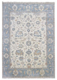 Indian Rug Hand Knotted Oriental Rug Oushak Oriental Large Rug 9'10x13'9
