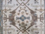 Indian Rug Hand Knotted Oriental Rug Oushak Oriental Rug 3'8X5'11