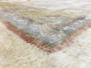 Indian Rug Hand Knotted Oriental Rug Oushak Oriental Rug 8X9'9