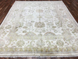 Indian Rug Hand Knotted Oriental Rug Oushak Oriental Rug 8X9'9