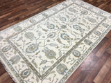 Indian Rug Hand Knotted Oriental Rug Oushak Oriental Rug Oushak 4'10X8'3