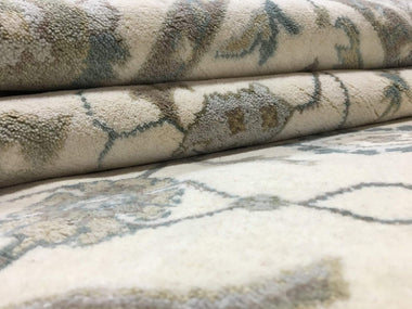 Indian Rug Hand Knotted Oriental Rug Oushak Oriental Rug Oushak 4'10X8'3