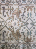 Indian Rug Hand Knotted Oriental Rug Oushak Oriental Runner 2'7X19'9