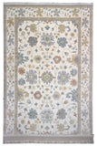 Indian Rug Hand Knotted Oriental Rug Oversized Oushak Oriental Rug 11'11x18'3
