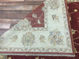 Indian Rug Hand Knotted Oriental Rug Peshawar Large Rug 6'8X9'8