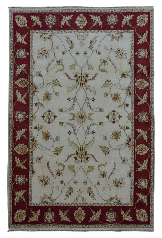 Fine Peshawar Oriental Area Rug 6'x8'10