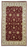 Indian Rug Hand Knotted Oriental Rug Peshawar Oriental Rug 5'X8'6