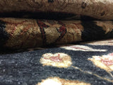 Indian Rug Hand Knotted Oriental Rug Round Peshawar Oriental Rug 8'X8'