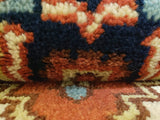 Indian Rug Hand Knotted Oriental Rug Serapi Oriental Area Rug 1'11X4'