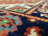 Indian Rug Hand Knotted Oriental Rug Serapi Oriental Area Rug 1'11X4'
