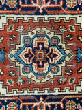 Indian Rug Hand Knotted Oriental Rug Serapi Oriental Area Rug 2'1X3'