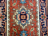 Indian Rug Hand Knotted Oriental Rug Serapi Oriental Area Rug 2'2X4'