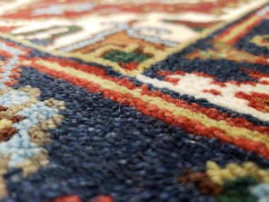 Indian Rug Hand Knotted Oriental Rug Serapi Oriental Area Rug 2'X2'11