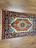 Indian Rug Hand Knotted Oriental Rug Serapi Oriental Area Rug 2'X3'2