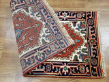 Indian Rug Hand Knotted Oriental Rug Serapi Oriental Rug 2'1X4'