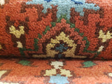 Indian Rug Hand Knotted Oriental Rug Serapi Oriental Rug 2'2X4'