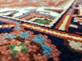 Indian Rug Hand Knotted Oriental Rug Serapi Oriental Rug 2'2X4'