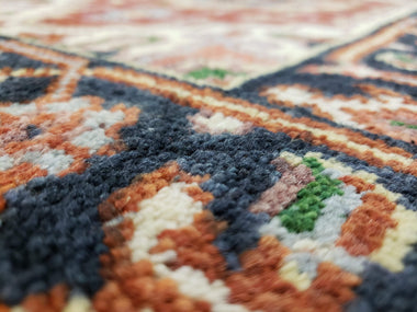 Indian Rug Hand Knotted Oriental Rug Serapi Oriental Rug 2'X3'