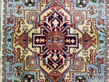 Indian Rug Hand Knotted Oriental Rug Serapi Oriental Rug 5'1X7'11