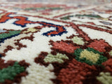 Indian Rug Hand Knotted Oriental Rug Serapi Oriental Rug 5'1X7'11
