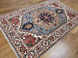 Indian Rug Hand Knotted Oriental Rug Serapi Oriental Rug 5'1X7'11