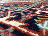 Indian Rug Hand Knotted Oriental Rug Serapi Oriental Runner Rug 4'11x7'11