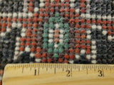 Indian Rug Hand Knotted Oriental Rug Serapi Round Oriental Rug 4'1X4'1