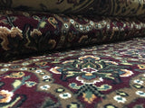 Indian Rug Hand Knotted Oriental Rug Tabriz Large Oriental Rug 8'10x11'9
