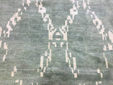 Indian Rug Hand Knotted Oriental Rug Turkish Knot Oushak Oriental Area Rug 8'1X10'