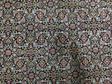Indian Rug Hand Knotted Oriental Rug Very Fine Herati Oriental Rug 7'9x9'10