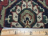 Indian Rug Hand Knotted Oriental Rug Very Fine Herati Oriental Rug 8'9 x 11'11