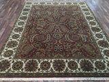 Indian Rug Hand Knotted Oriental Rug Very Fine Jaipur Oriental Rug 8'X10'