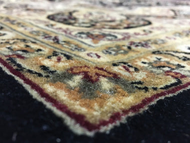 Very Fine Large Silk Tabriz Oriental Rug 7'8X9'7