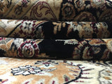 Very Fine Large Silk Tabriz Oriental Rug 7'8X9'7