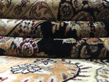 Very Fine Large Silk Tabriz Oriental Rug 7'8X9'7