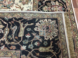 Indian Rug Hand Knotted Oriental Rug Very Fine Large Tabriz Oriental Rug 8'X10'