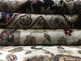 Indian Rug Hand Knotted Oriental Rug Very Fine Large Tabriz Oriental Rug 8'X10'