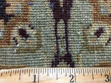 Indian Rug Hand Knotted Oriental Rug Very Fine Large Tabriz with Silk Oriental Rug 7'10 x 10'